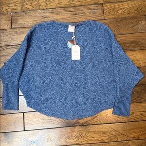 KERISMA O/S Blue Knit Sweater NWT